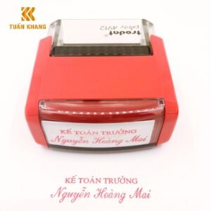 Khắc dấu kế toán trưởng