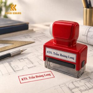 Khắc dấu kiến trúc sư