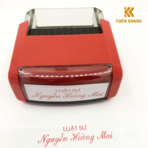 Khắc dấu luật sư