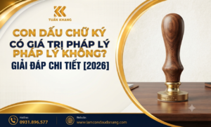Con dấu chữ ký có giá trị pháp lý không