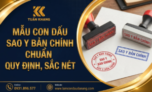 Mẫu con dấu sao y bản chính
