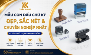 Mẫu con dấu chữ ký đẹp