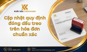 Quy định đóng dấu treo trên hóa đơn